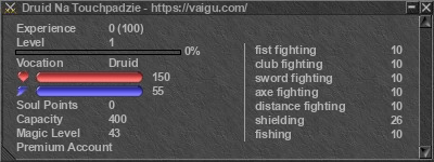 Signature for player Druid Na Touchpadzie