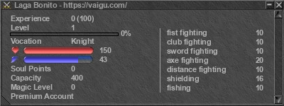 Signature for player Laga Bonito