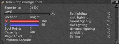 Signature for player Mike