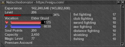 Signature for player Nabuchodonozor