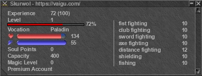 Signature for player Skurwol