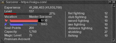 Signature for player Sorcerer