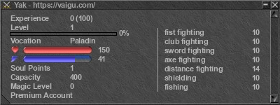 Signature for player Yak