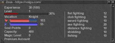 Signature for player Zeus